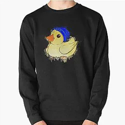 Quackity Sweatshirts - Quackity Art Pullover Sweatshirt RB2905