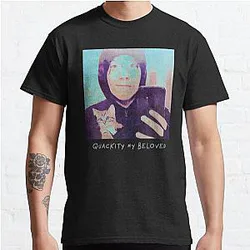 Quackity T-Shirts - Quackity My Beloved Classic T-Shirt RB2905