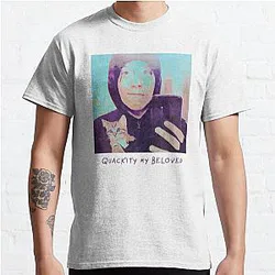 Quackity T-Shirts - Quackity My Beloved Classic T-Shirt RB2905