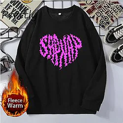 Sapnap Sweatshirts – Logo Sapnap Flame SMP Long Sleeve Style Sweatshirt