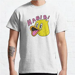 Quackity T-Shirts - Quackity - Habibi Classic T-Shirt RB2905