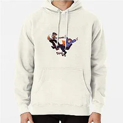 Quackity Hoodies - Quackity and Karl  Pullover Hoodie RB2905