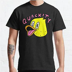 Quackity T-Shirts - Quackity Habibi Duck Merch Quackity Gifts For Fans, For Men and Women, Gift Valentine's Day Classic T-Shirt RB2905