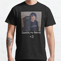 Quackity T-Shirts - Quackity my beloved Classic T-Shirt RB2905