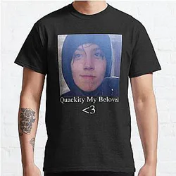 Quackity T-Shirts - Quackity My Beloved Tee Classic T-Shirt RB2905