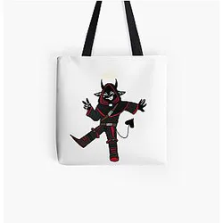 BadBoyHaLo Bags - BadBoyHalo!! All Over Print Tote Bag RB0206