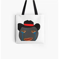 BadBoyHaLo Bags - Sad BadBoyHalo All Over Print Tote Bag RB0206