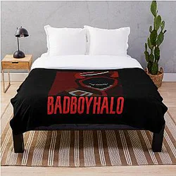 BadBoyHaLo Blankets - BadBoyHalo Poster Throw Blanket RB0206