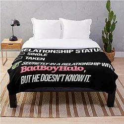 BadBoyHaLo Blankets - Relationship with BadBoyHalo Throw Blanket RB0206
