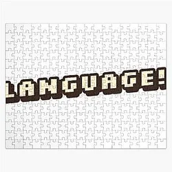 BadBoyHaLo Puzzles - "Language!"-BadBoyHalo Jigsaw Puzzle RB0206