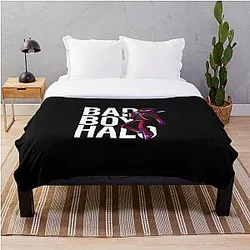 BadBoyHaLo Blankets - BadBoyHalo Merch Throw Blanket RB0206
