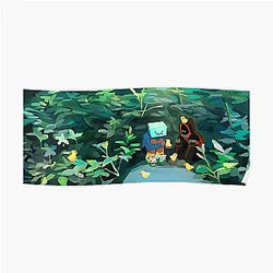 BadBoyHaLo Posters - Skeppy and BadBoyHalo at the Pond Poster RB0206