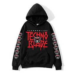 Technoblade Hoodies - Logo Funny Graphic Sweatshirt Unisex Pullover Hoodie