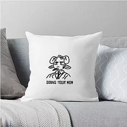 Jschlatt Pillows - TKO Jschlatt  doodle Throw Pillow RB0907