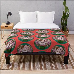 Jschlatt Blankets - Christmas Jschlatt  Throw Blanket RB0907