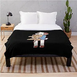 Jschlatt Blankets - Jschlatt  Merch Lion Throw Blanket RB0907
