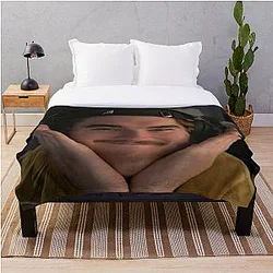 Jschlatt Blankets - Jschlatt  Big Guy Throw Blanket RB0907
