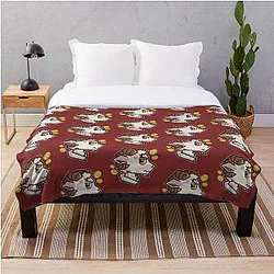 Jschlatt Blankets - Jschlatt  But He’s Irritated Throw Blanket RB0907