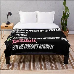 Jschlatt Blankets - Relationship with Jschlatt  Throw Blanket RB0907