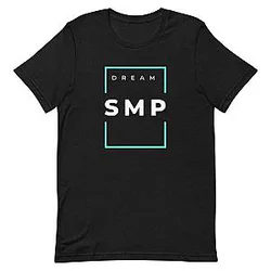 Dream SMP Text Square T-Shirt DMO2811