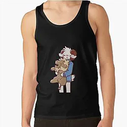 Jschlatt Tank Tops - Jschlatt  Merch Lion Tank Top RB0907