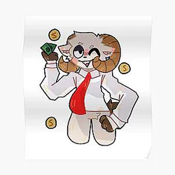 Jschlatt Posters - Business Ram Jschlatt   Poster RB0907