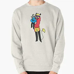 Jschlatt Sweatshirts - Charlie and Jschlatt  Pullover Sweatshirt RB0907