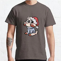 Jschlatt T-Shirts - Christmas Schlatt Classic T-Shirt RB0907