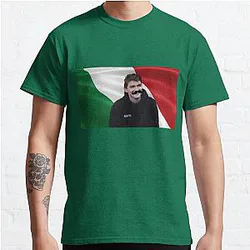 Jschlatt T-Shirts - Italian Schlatt Classic T-Shirt RB0907