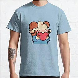 Jschlatt T-Shirts - Heart Jschlatt  Classic T-Shirt RB0907