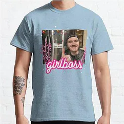 Jschlatt T-Shirts - Jschlatt  Girlboss Classic T-Shirt RB0907
