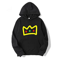 Dream Crown Black Hoodie DMO2811