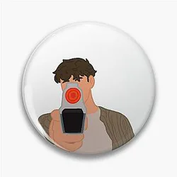 Wilbur Soot Pins - Wilbur Soot stole Tommy’s vlog gun Pin RB2605