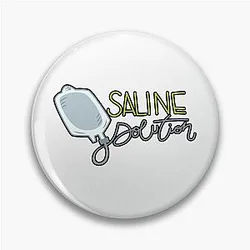 Wilbur Soot Pins - Saline Solution Sticker - Inspired by Wilbur Soot Pin RB2605