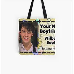 Wilbur Soot Bags - Your New Boyfriend Wilbur Soot All Over Print Tote Bag RB2605