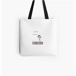 Wilbur Soot Bags - I'm in Love With an E-girl by Wilbur Soot All Over Print Tote Bag RB2605