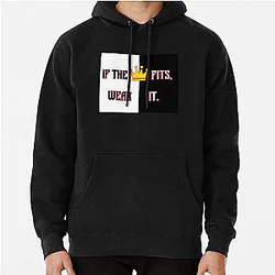 Ranboo Minecraft - If The Crown Fits 3 Pullover Hoodie RB2911