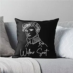 Wilbur Soot Pillows - Wilbur Soot Throw Pillow RB2605