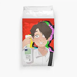 Wilbur Soot Blankets - Your New Boyfriend Wilbur Soot Duvet Cover RB2605