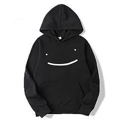 Dream SMP Smile Black Hoodie DMO2811