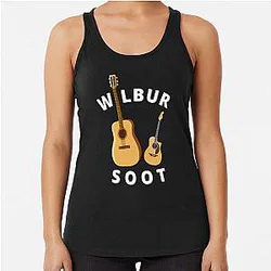 Wilbur Soot Tank Tops - Wilbur Soot Music Racerback Tank Top RB2605