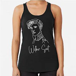 Wilbur Soot Tank Tops - Wilbur Soot Racerback Tank Top RB2605
