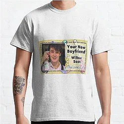 Wilbur Soot T-Shirts - Your New Boyfriend Classic T-Shirt RB2605