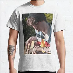 Wilbur Soot T-Shirts - Wilbur Soot with Guitar Classic T-Shirt RB2605