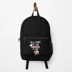 Technoblade Backpacks - Technoblade All Part Of the Master Plan! Backpack RB0206
