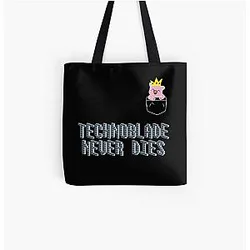 Technoblade Bags - Technoblade All Over Print Tote Bag RB0206