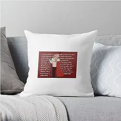 Technoblade Pillows - Technoblades speech  Throw Pillow RB0206