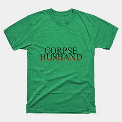 Corpse Husband Merch - Corpse Husband Bloody Colorful Unisex Tee