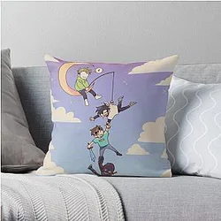 Technoblade Pillows - Technoblade Moon Throw Pillow RB0206