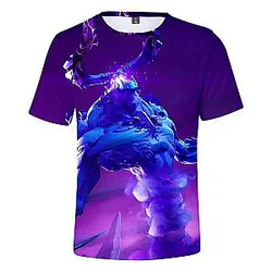 Fortnite Merch - Fortnite Storm King Printed 3D Graphic T-Shirt
